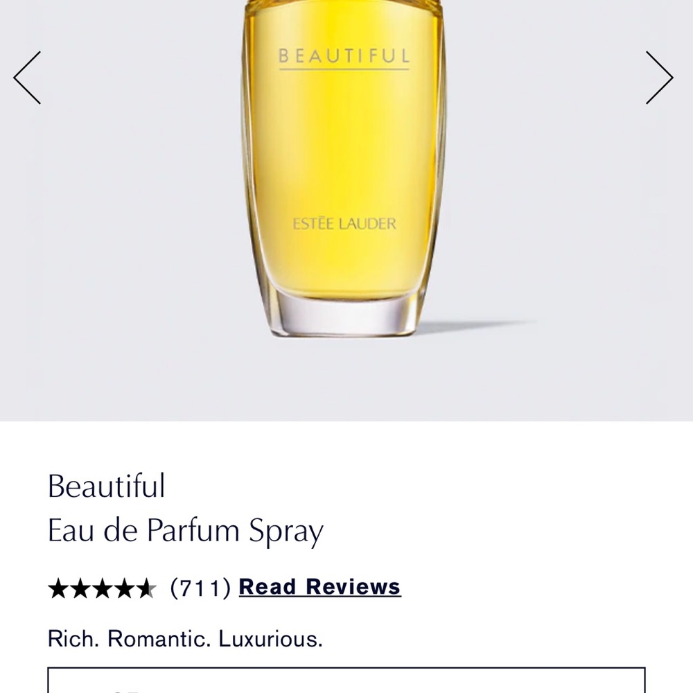 Estee Lauder Beautiful Eau de Parfum Spray - Yellow